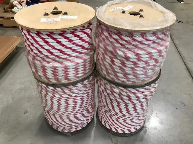 1/2 Inch 3-Strand Polypropylene Rope – 300-Foot Industrial Spool 1