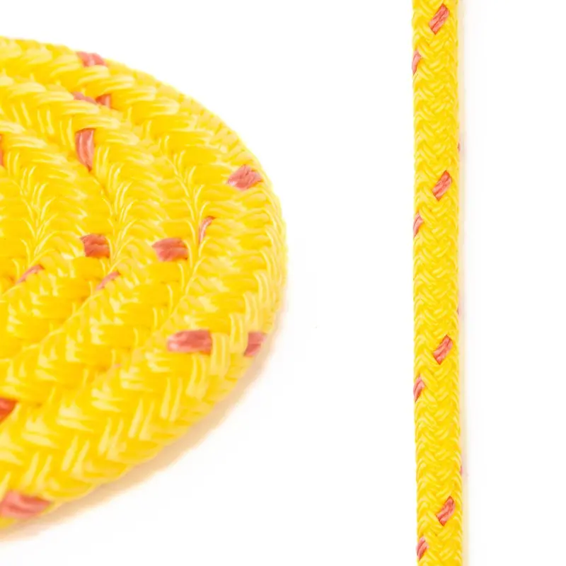 1/4-Inch Yellow Double-Braid Mfp Floatline – Thin Floating Rope 1