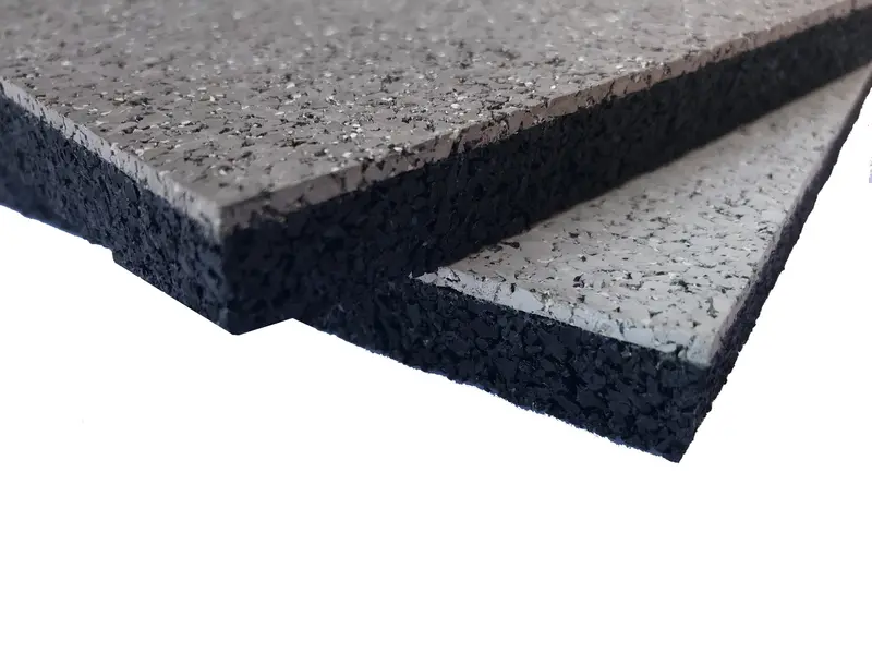 14.5Mm Dual-Shock Rolled Rubber Flooring – Commercial-Grade, 5/8" Thickness 1
