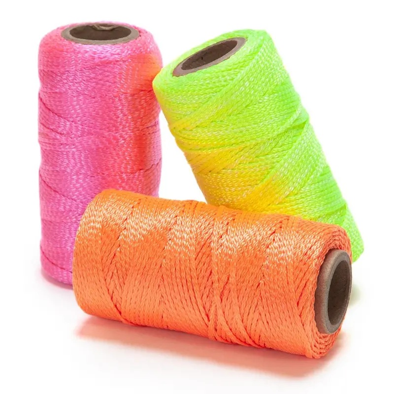 #18 Colored Braided Nylon Seine Twine – 1000 Feet 1