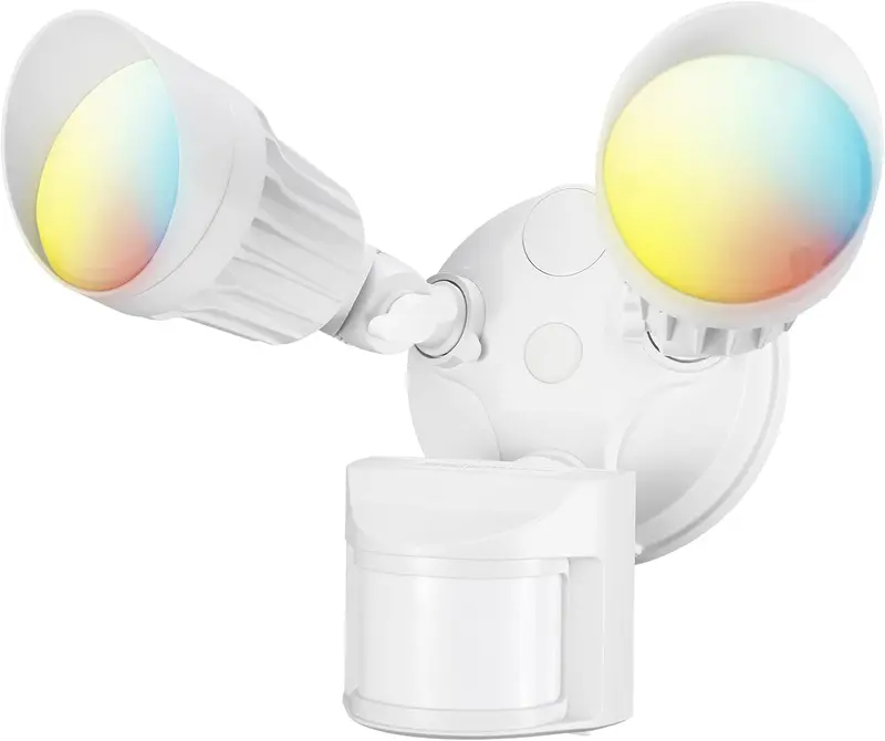 25W Tunable Cct Outdoor Flood Light – 120V Ac, 3000K–6000K Adjustable White, 2500Lm, Motion-Sensor Security Light, Ip65 1