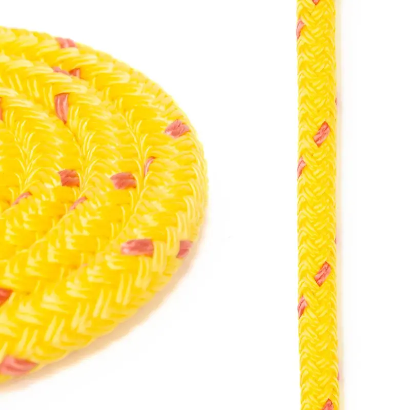 3/8-Inch Yellow Double-Braid Mfp Floatline – Compact Buoyant Line 1