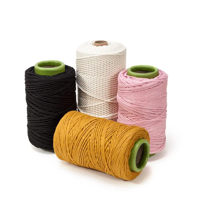 3Mm Pure Cotton Single-Strand Cord – Natural & Flexible 1