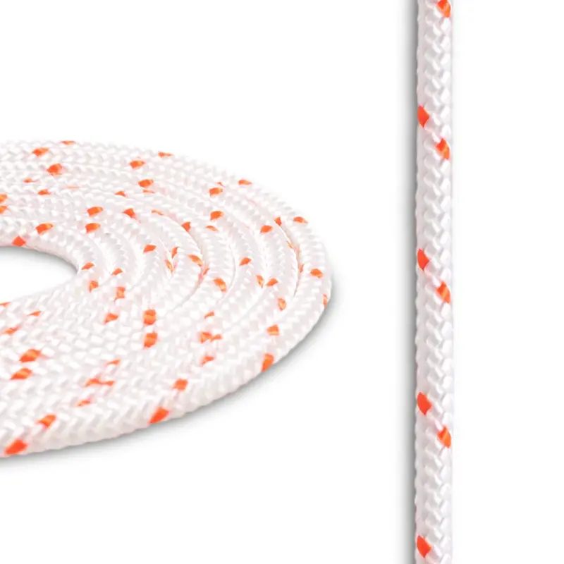 5/32-Inch Starter Cord – White/Orange Dual-Color Ignition Rope 1