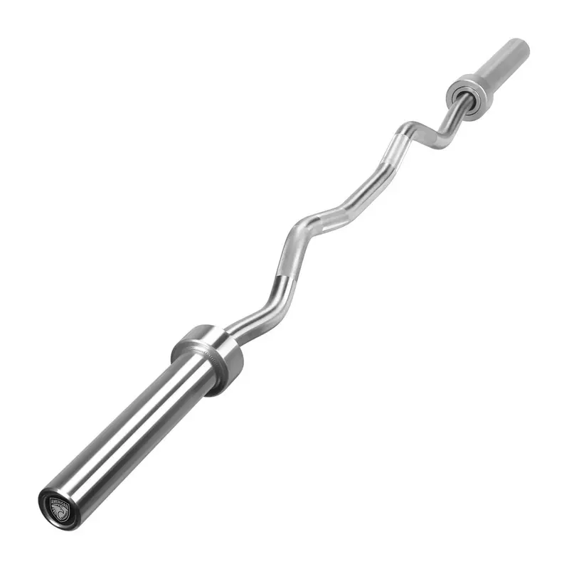 5-Foot Chrome Ez Curl Bar – 110K Psi Tensile Strength, 28.5Mm Shaft 1