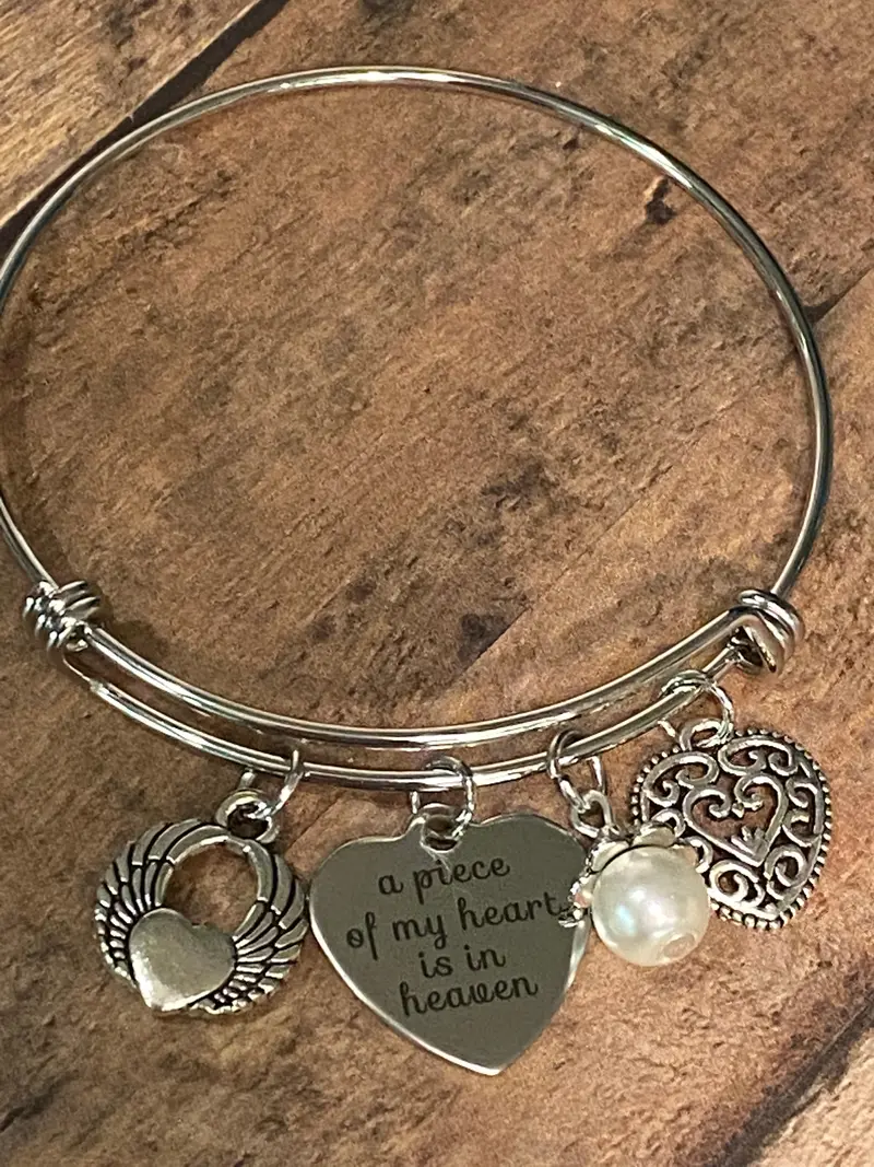 'A Piece Of My Heart' Keepsake Bracelet – B78 1