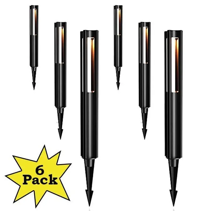 Alp53 Cast Aluminum Pathway Light Kit – 6/10/12-Piece Set, 3W Per Fixture, 12V Ac/Dc Low Voltage, Durable Walkway And Garden Lighting Solution 1