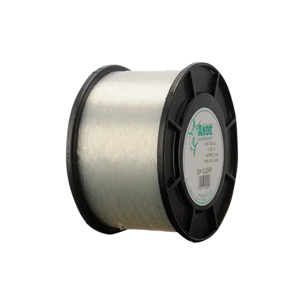 Ande Premium Clear Monofilament Fishing Line – 30-Pound Test, 1-Spool Size 1