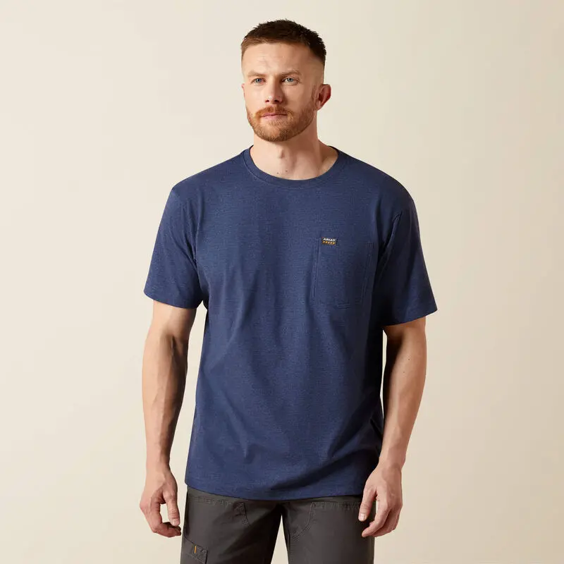 Ariat Rebar Cottonstrong Men'S Short-Sleeve Tee 1