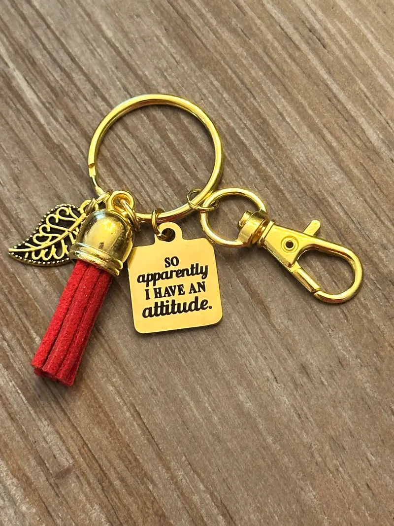 Attitude Statement Purse Charm (P24) 1
