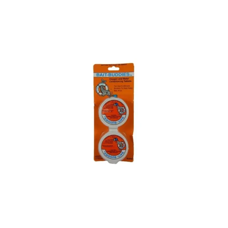 Bait-Buddies Oxygen & Water Conditioning Tablets For Live Bait 1
