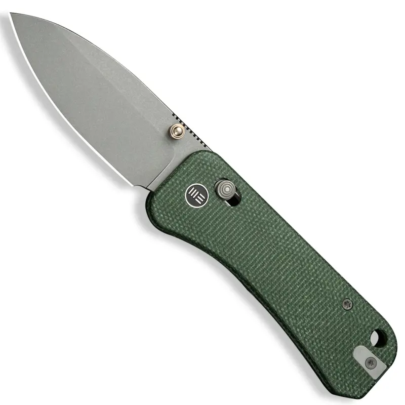 Banter 2 Pocket Knife – Green Micarta Handles And S35Vn Blade Steel 1