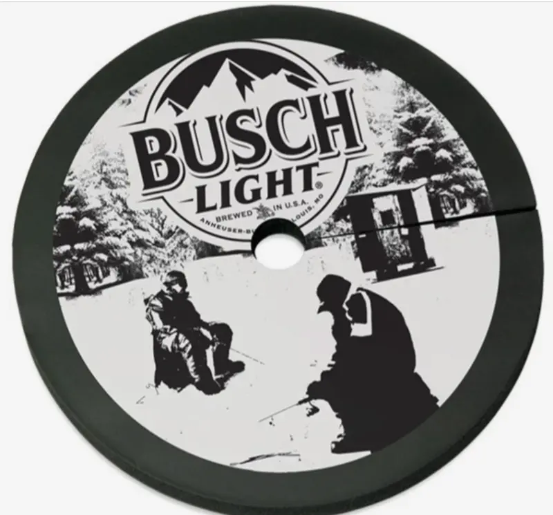 Beaver Dam 12-Inch Busch Light-Themed Hole Cover 1