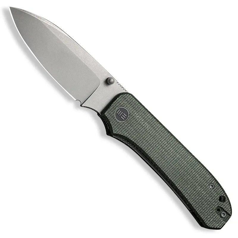 Big Banter Folding Knife – Green Micarta Scales With 20Cv Blade 1