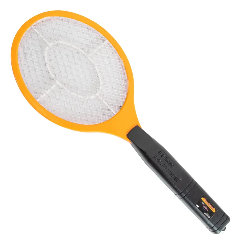 Bite Shield Racket Zapper – Dual-Mesh Electric Fly Swatter For Safe Indoor/Outdoor Use Against Mosquitoes, Wasps, Flies, And Gnats 1