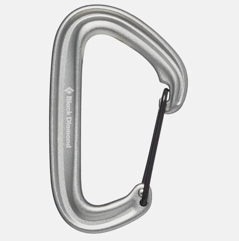 Black Diamond Litewire Aluminum Carabiner 1