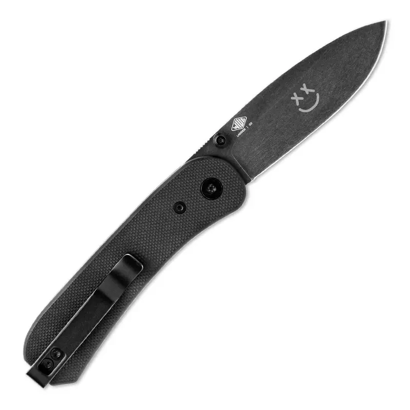 Blemished Lander 1 Folding Knife – Black G10 Scales, D2 Steel (Final Sale) 1