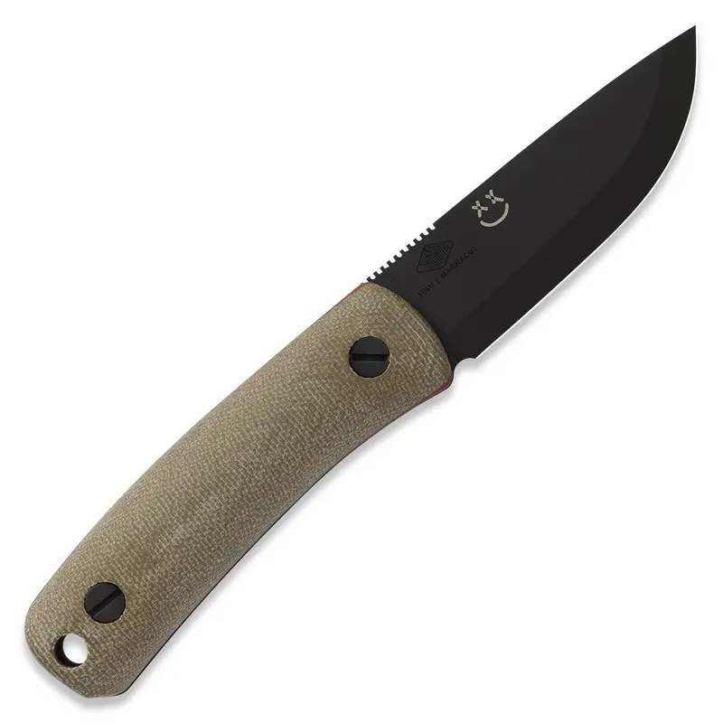 Blemished Lulu Fixed Blade – Black-Finished Magnacut Steel 1
