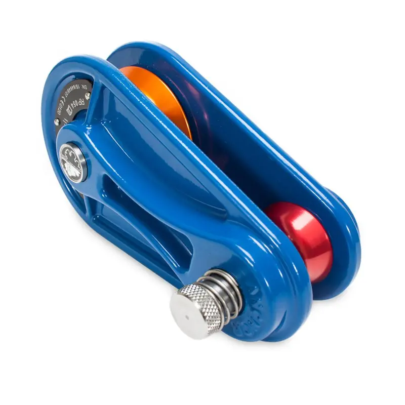 Blue-Anodized Pulley Block For 5/8" Rope – Durable Rope Handling System 1