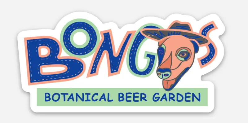 Bongos Official Logo Vinyl Sticker 1