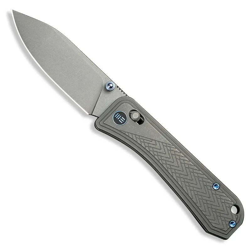 Bougie Banter Edc Pocket Knife – Gray Titanium Construction & S45Vn Edge 1