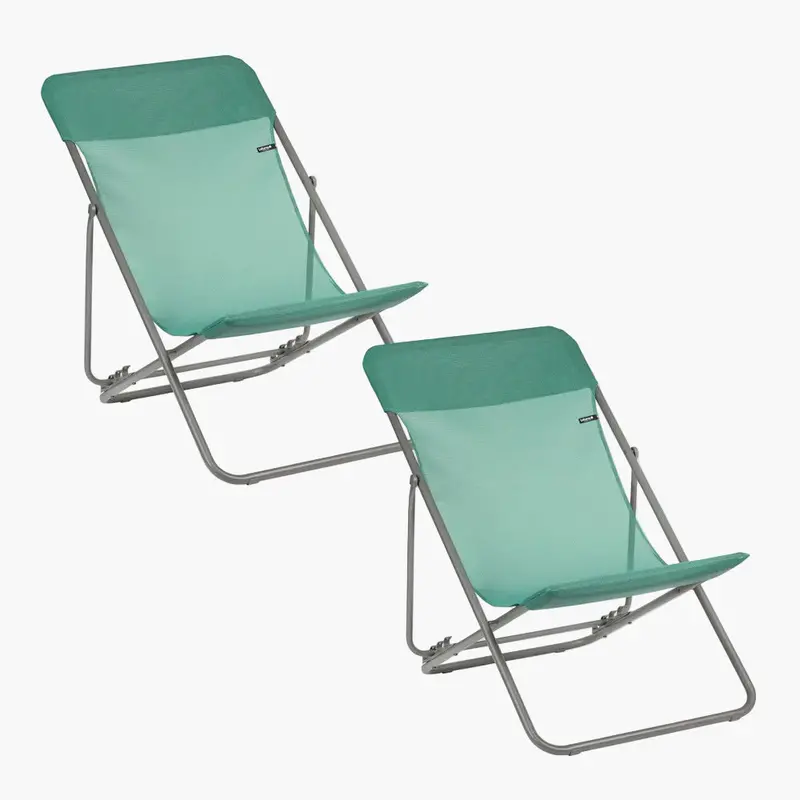 Breathable Mesh Dual Deck Chairs – Easy Storage 1
