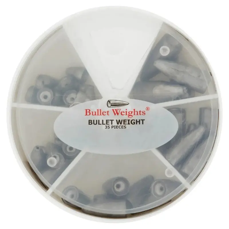 Bullet Weights 35-Piece Adjustable Fishing Weight Kit 1