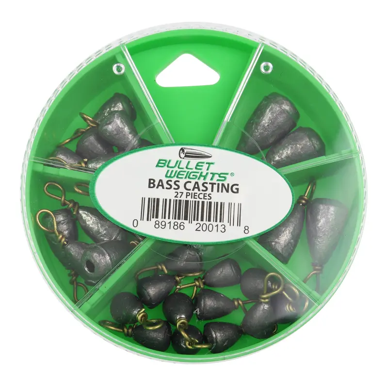 Bullet Weights Bass Fishing Casting Weight Selector Kit 1