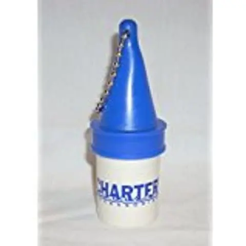 Charter Accessories Keychain Float – Compact Emergency Whistle & Float Combo 1