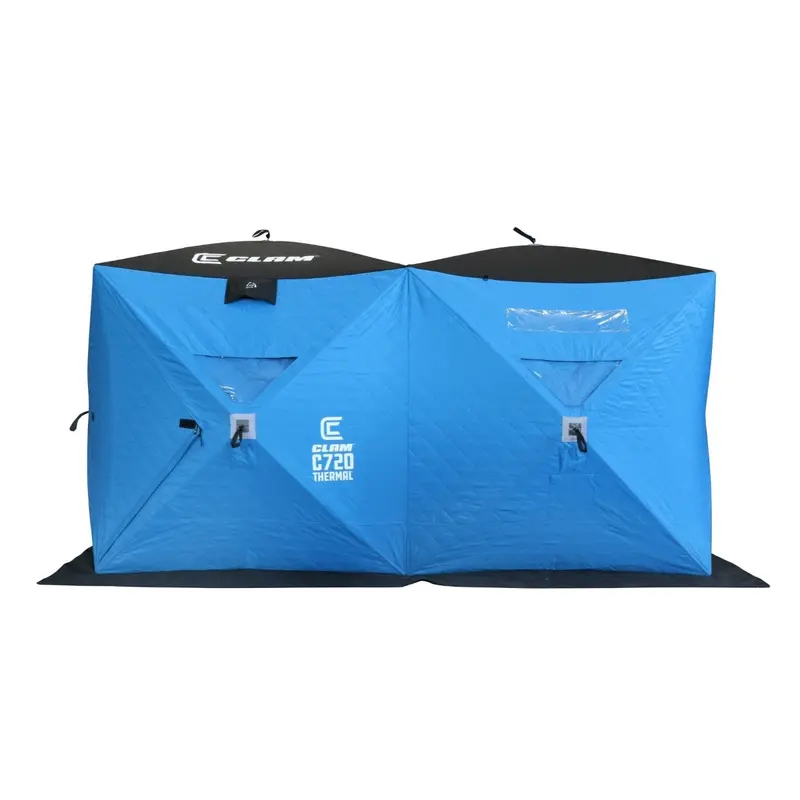 Clam C-720 Thermal Hub – Portable Ice Fishing Shelter Core 1
