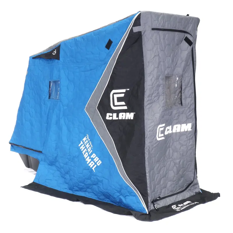 Clam Kenai Xt Insulated Ice Fishing Shelter – Extended Thermal Coverage 1