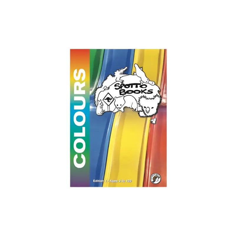 Colours Spotto Book – Early Learning Colour Recognition & Matching Journal 1
