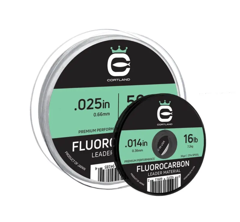 Cortland Fluorocarbon Leader Material – 100-Yard Spool 1