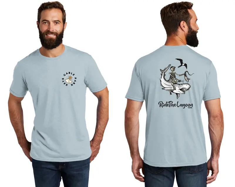 Creatures Of The Lagoon Tri-Blend Graphic Tee – Soft Unisex Crewneck Top