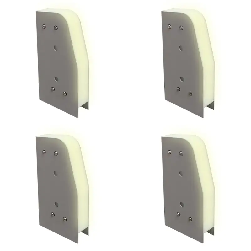Crg34 Multi-Pack Paver Well Light Set – 4/8/12 Units, Heavy-Duty Cast Aluminum, 3.5W, 3000K, Ip65 Waterproof, 12V Low Voltage For Driveway And Patio Edging 1