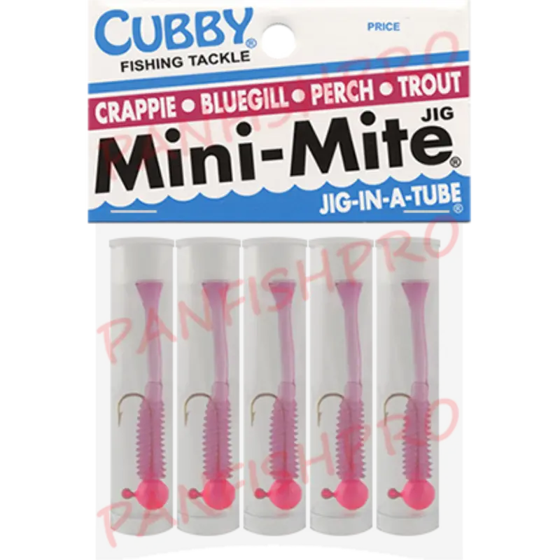 Cubby Mini-Mite Jig-In-A-Tube Assortment (5-Pack)