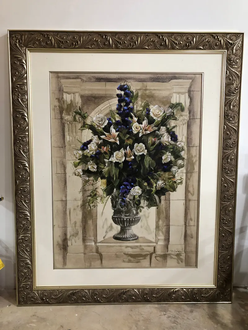 Dennis Carney Original Oil Painting 'In The Arch Ii' On Canvas 1