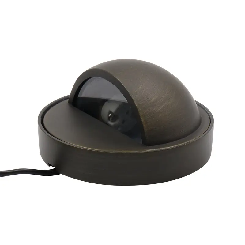 Dl01B G4 Round Deck Light – Solid Brass Surface Mount Design, Low-Voltage 12V Landscape Lighting 1