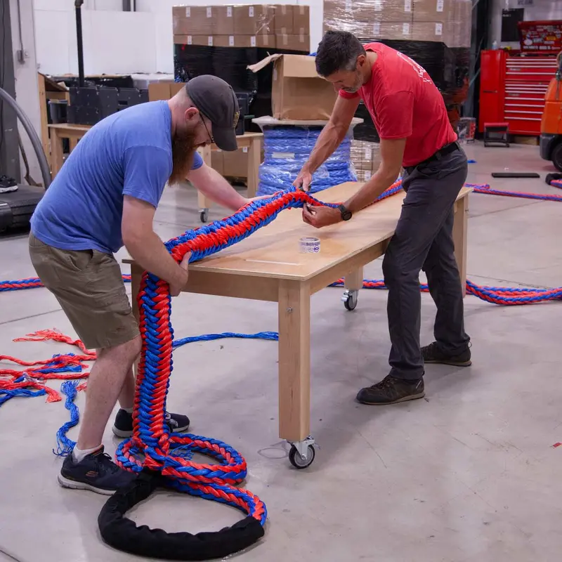 Double-Ended Eye Splice – Pre-Spliced Rope Loop For Precise Length Applications 1