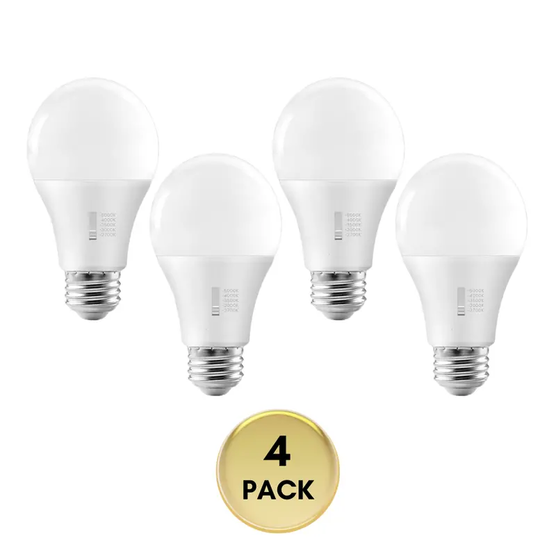 E26 A19 Filament Led Bulbs – 11W, 120V Line Voltage, 5-Cct (2700K–5000K), Dimmable, Cri90, Medium Base (Pack Of Multiple) 1