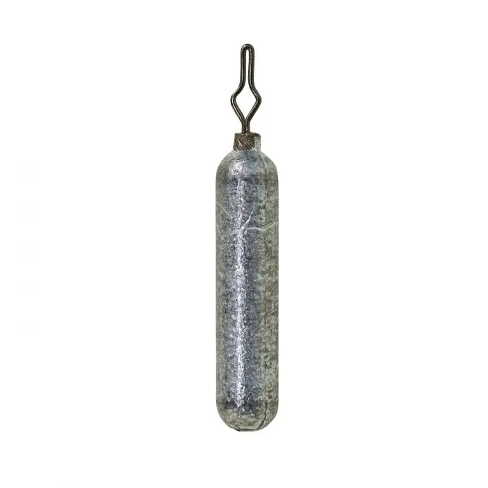 Eagle Claw Cylinder Drop Shot Weight – Streamlined, Non-Rolling Tungsten Weight For Sensitive Bottom Contact 1