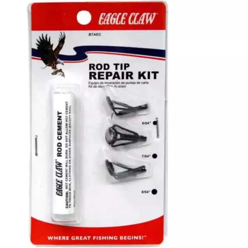 Eagle Claw Rod Tip Repair Kit With Adhesive 1