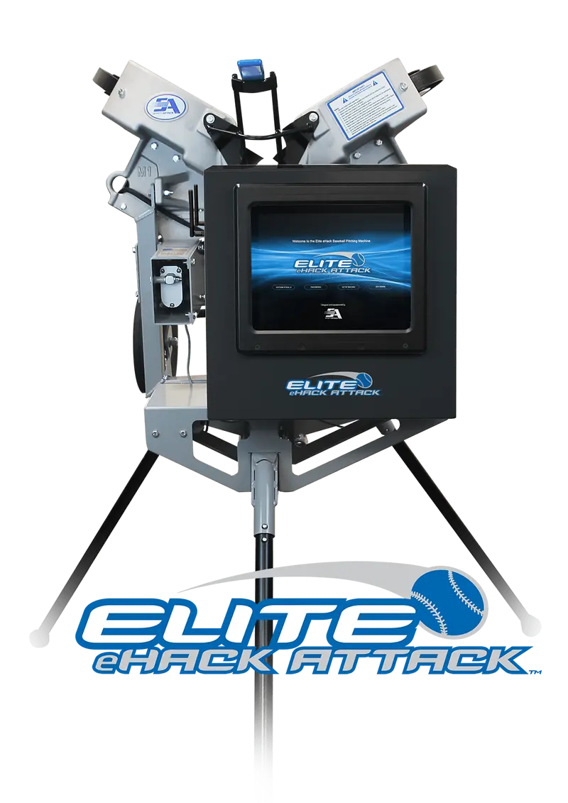 Electronic Elite E-Hack Attack 3-Wheel Pitching Machine 1