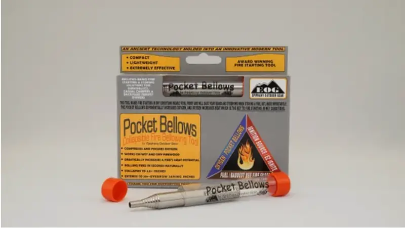 Eog Pocket Bellows – Collapsible Fire-Starting Tool For Camping & Outdoors 1