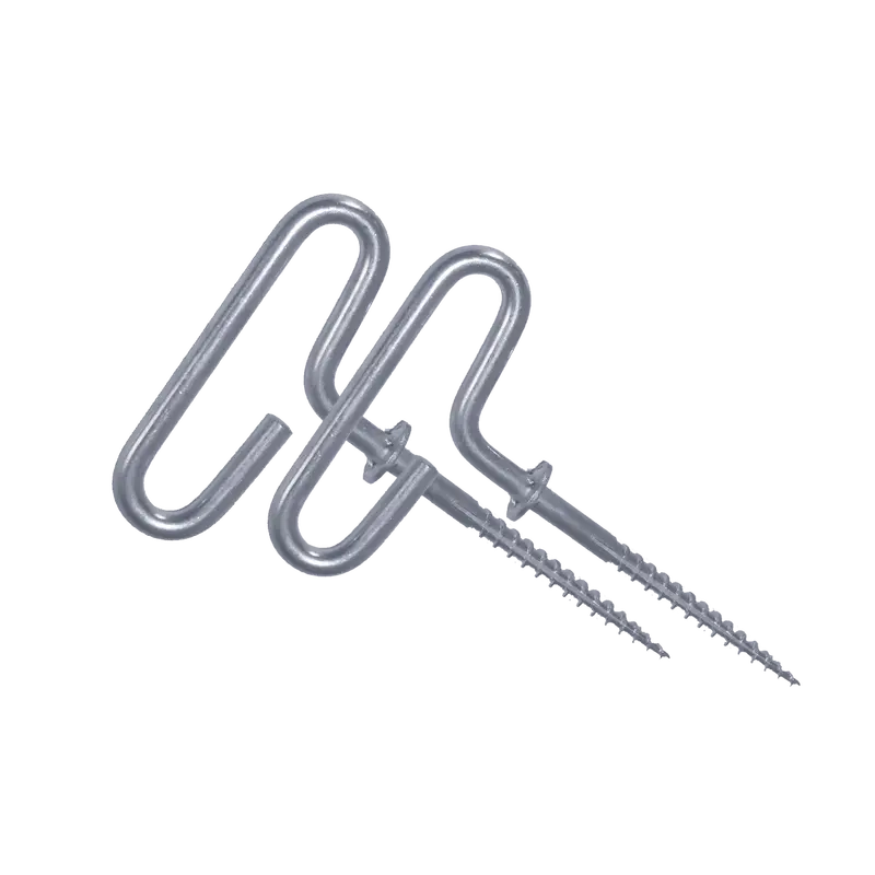 Eskimo Dual-Piece Ice Anchors – Durable 2-Pack Set 1