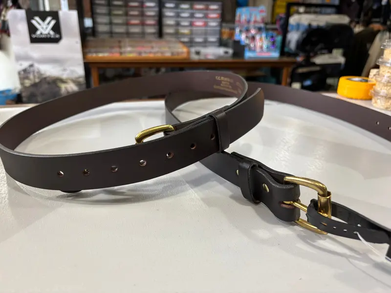 Filson Genuine Leather Belt – 1.25 Inch Width 1