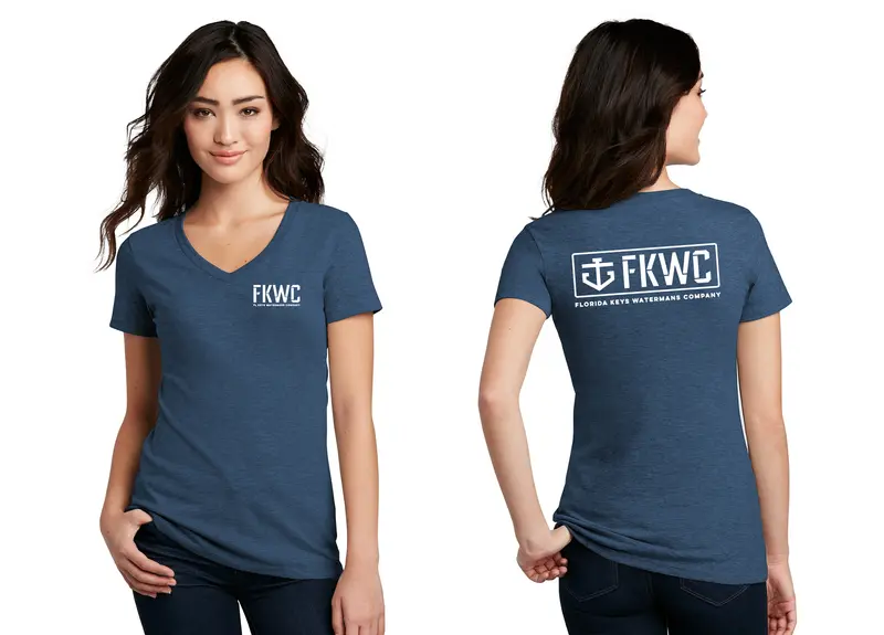 Fkwc Women'S Soft V-Neck Cotton T-Shirt 1