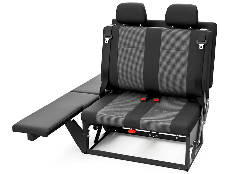 Fold-Out Double Seating System With Width Extension Option – Msf290 Campervan Conversion 1
