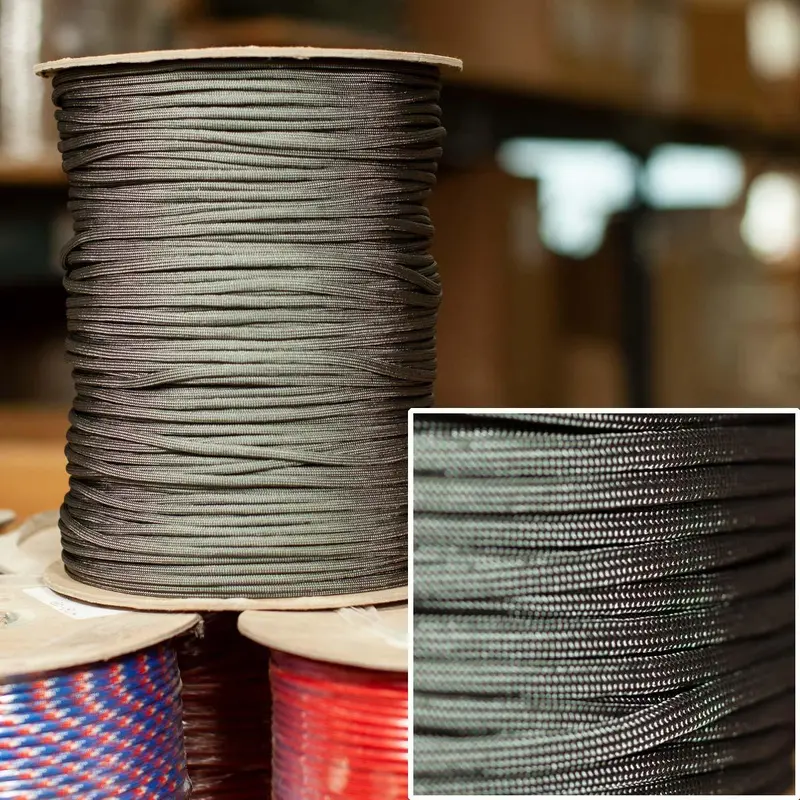 Foliage Green 550 Paracord – 1000-Foot Spool 1
