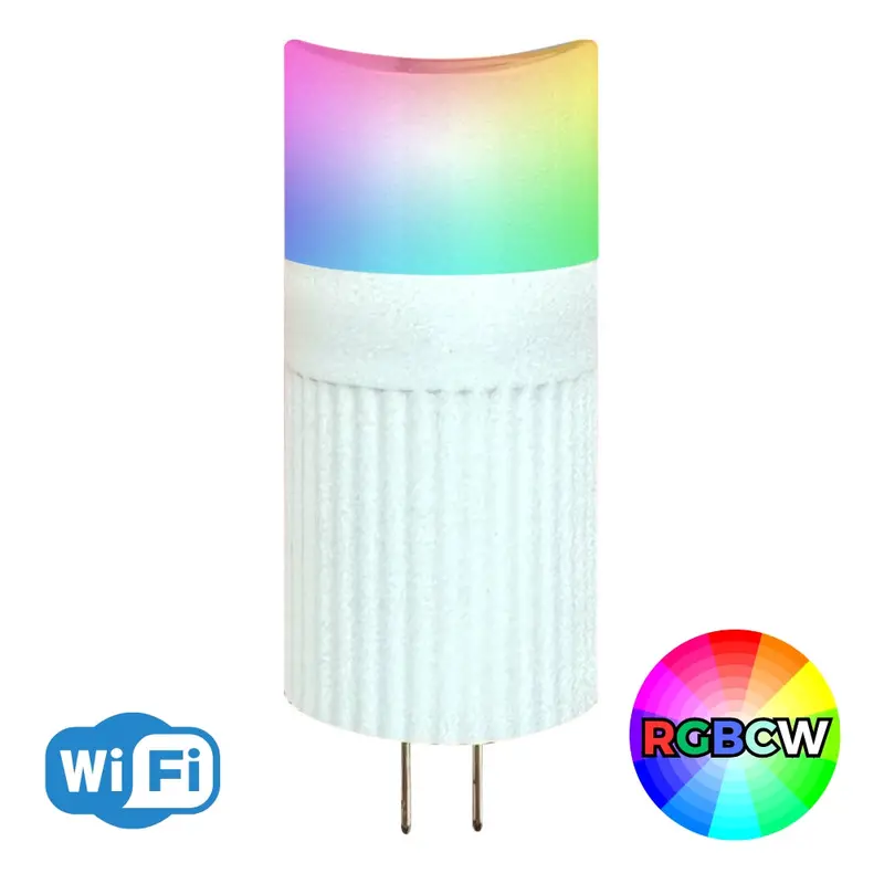 G4 Rgbcw Smart Wi-Fi Led Bulb – 2W, 12V Low-Voltage, Dimmable, Energy-Efficient Smart Lighting For Accent & Landscape Fixtures 1